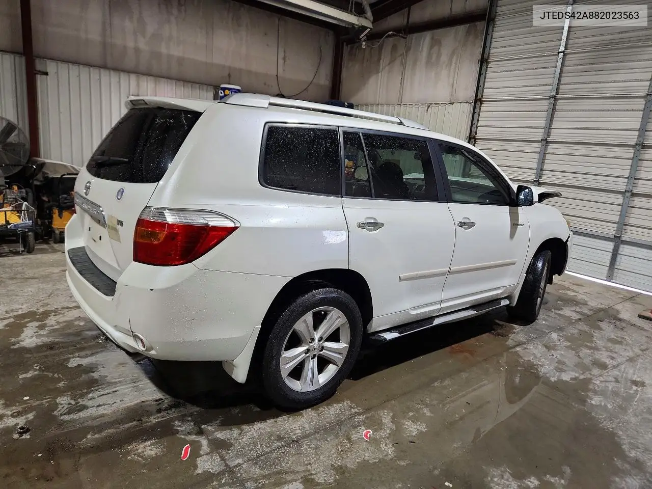 2008 Toyota Highlander Limited VIN: JTEDS42A882023563 Lot: 58774176