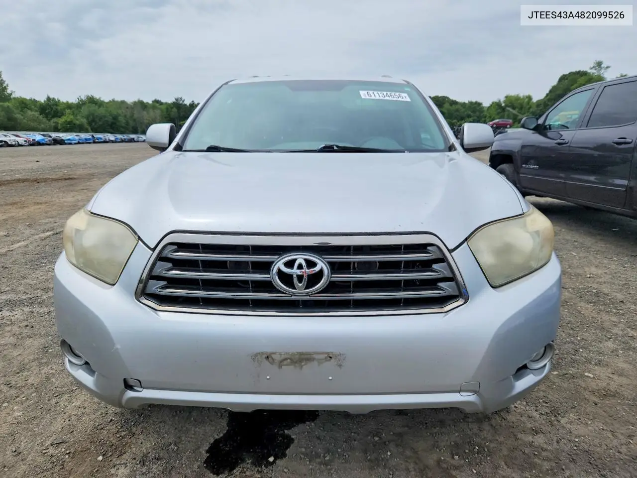2008 Toyota Highlander Sport VIN: JTEES43A482099526 Lot: 61134656