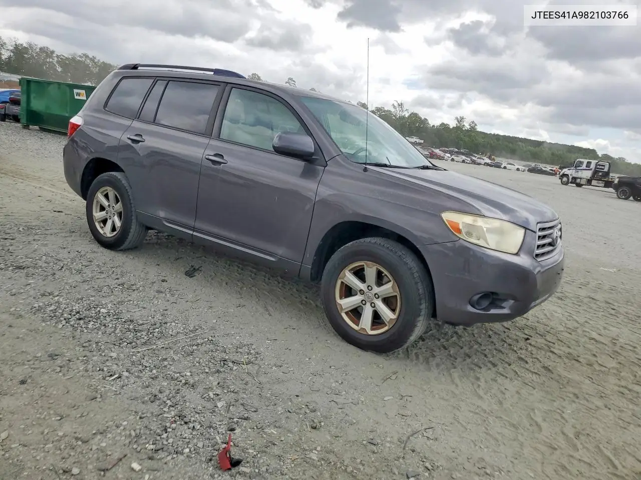 JTEES41A982103766 2008 Toyota Highlander Base