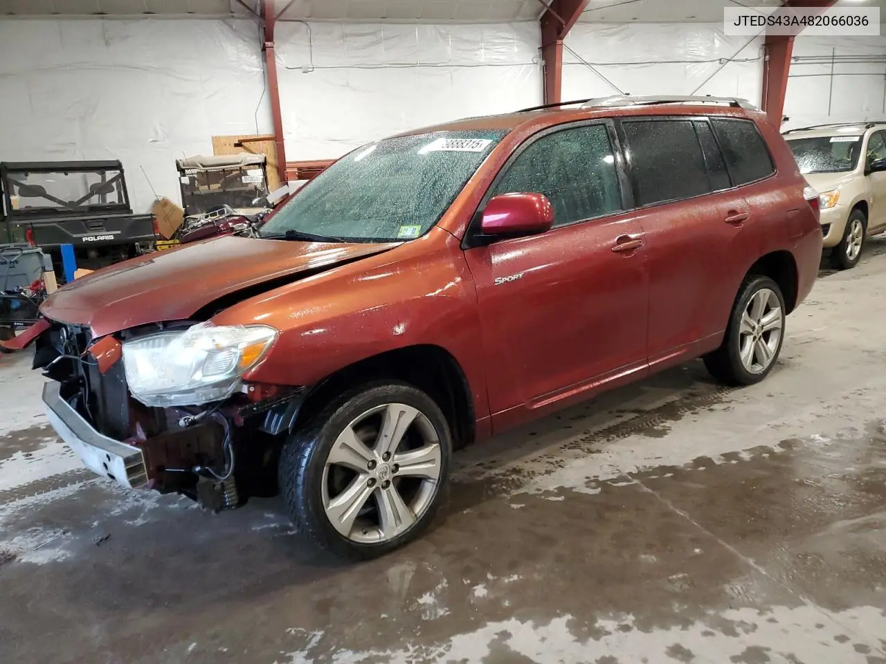 JTEDS43A482066036 2008 Toyota Highlander Sport