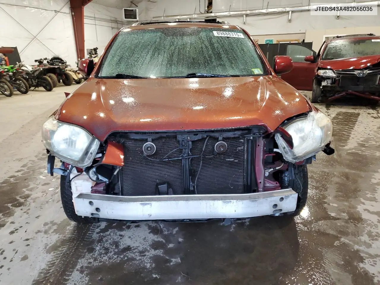 JTEDS43A482066036 2008 Toyota Highlander Sport