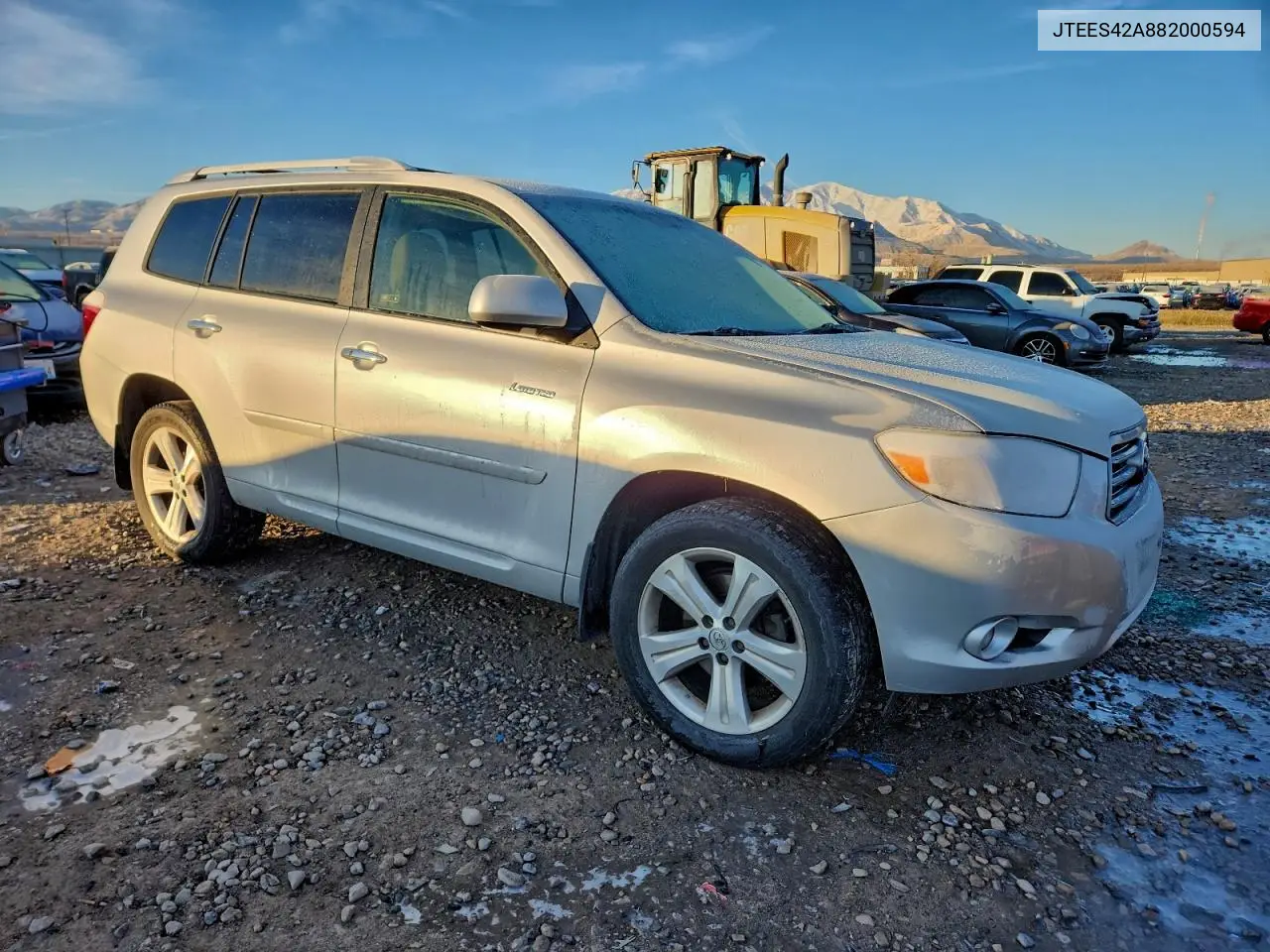 JTEES42A882000594 2008 Toyota Highlander Limited