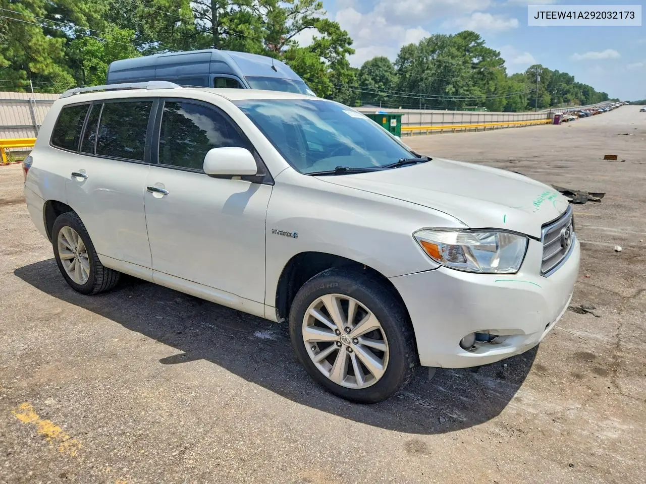 2009 Toyota Highlander Hybrid VIN: JTEEW41A292032173 Lot: 61014076
