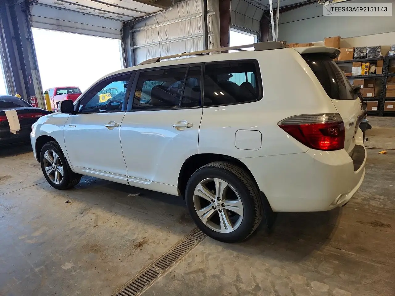2009 Toyota Highlander Sport VIN: JTEES43A692151143 Lot: 61860076