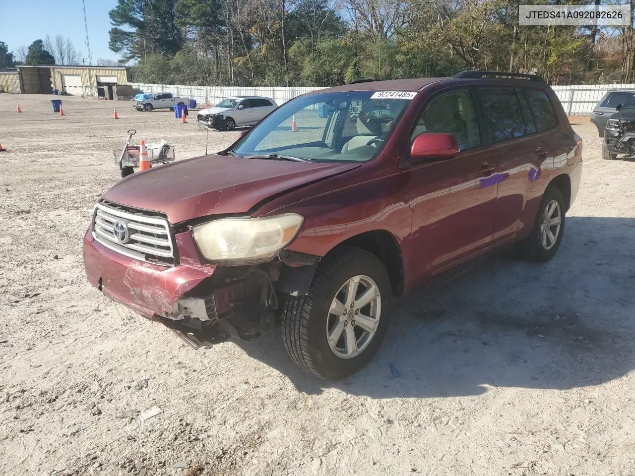 JTEDS41A092082626 2009 Toyota Highlander