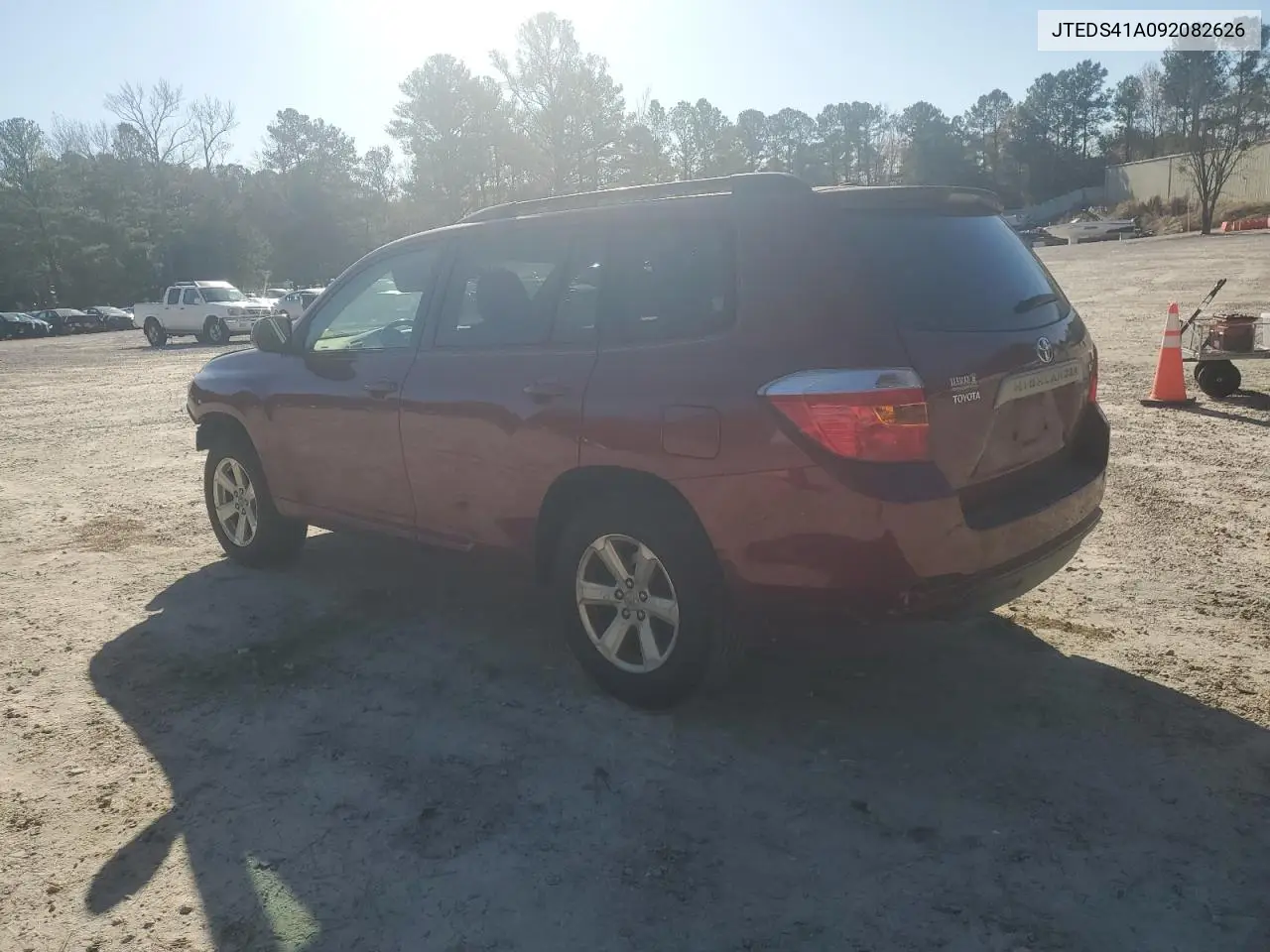 JTEDS41A092082626 2009 Toyota Highlander