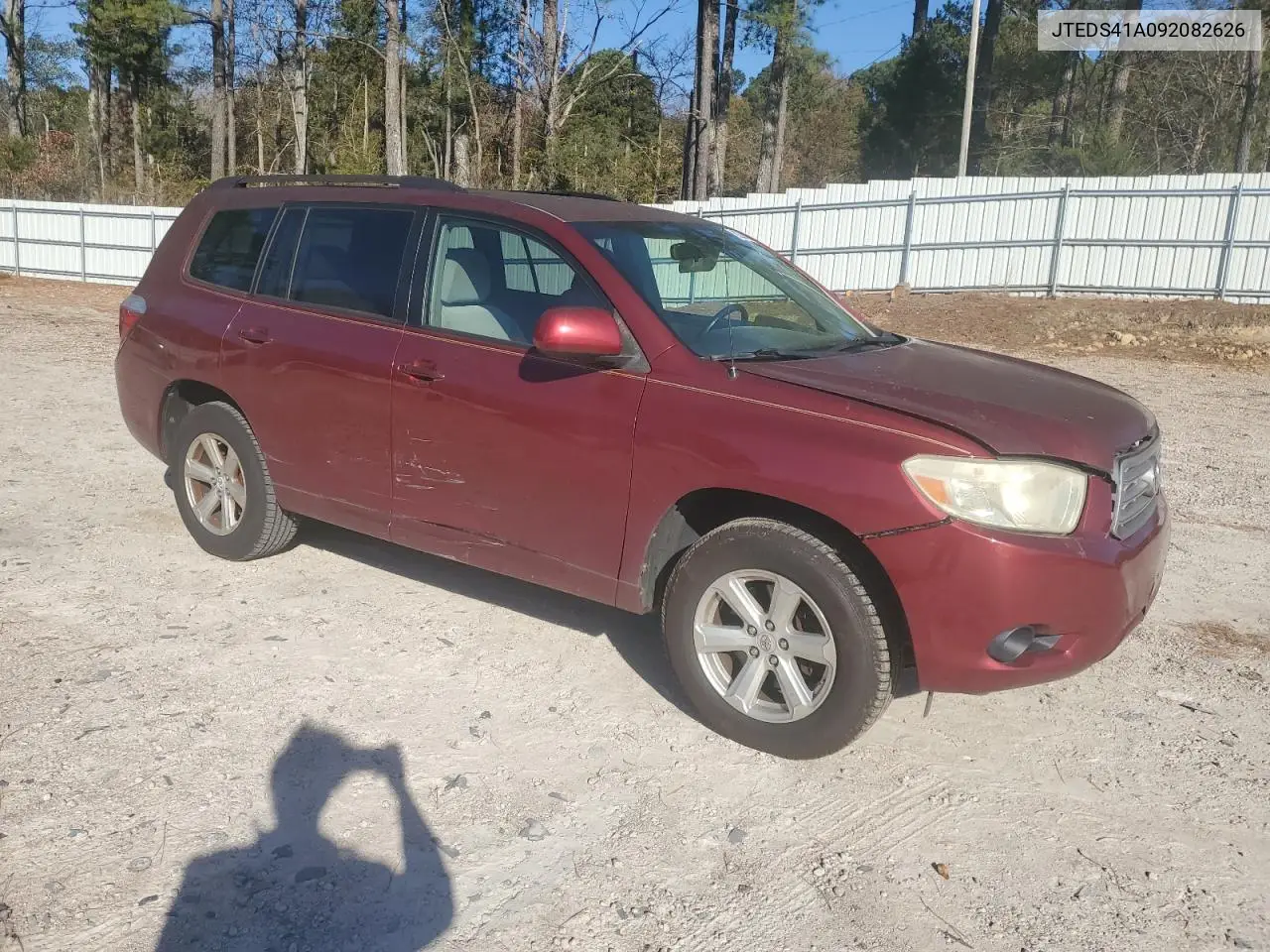 JTEDS41A092082626 2009 Toyota Highlander