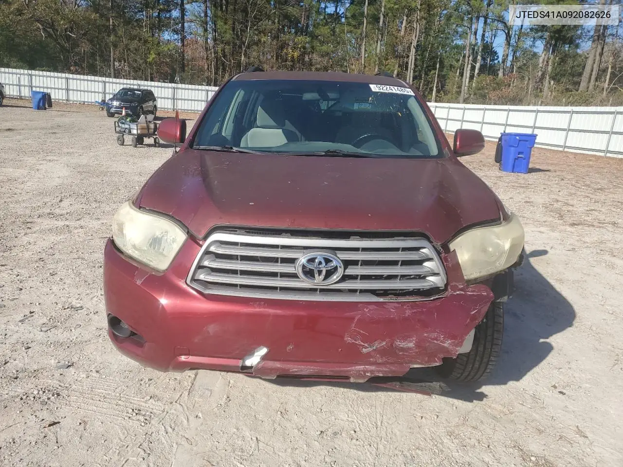JTEDS41A092082626 2009 Toyota Highlander
