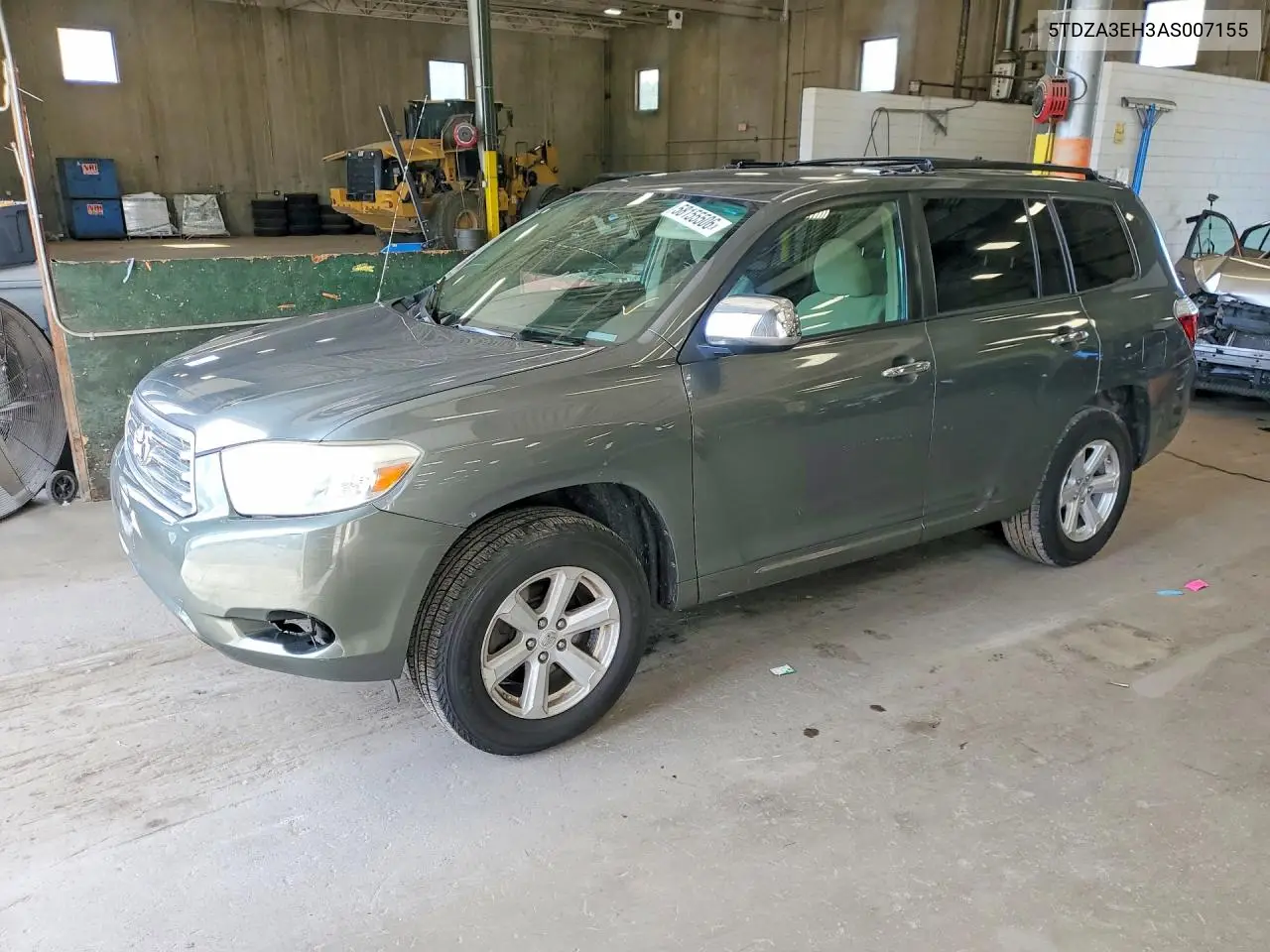 2010 Toyota Highlander Base VIN: 5TDZA3EH3AS007155 Lot: 58155506
