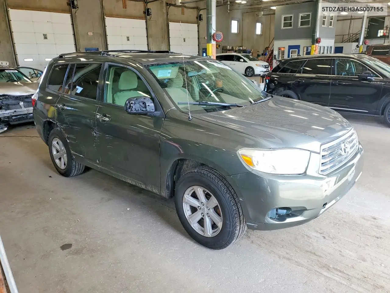 2010 Toyota Highlander Base VIN: 5TDZA3EH3AS007155 Lot: 58155506