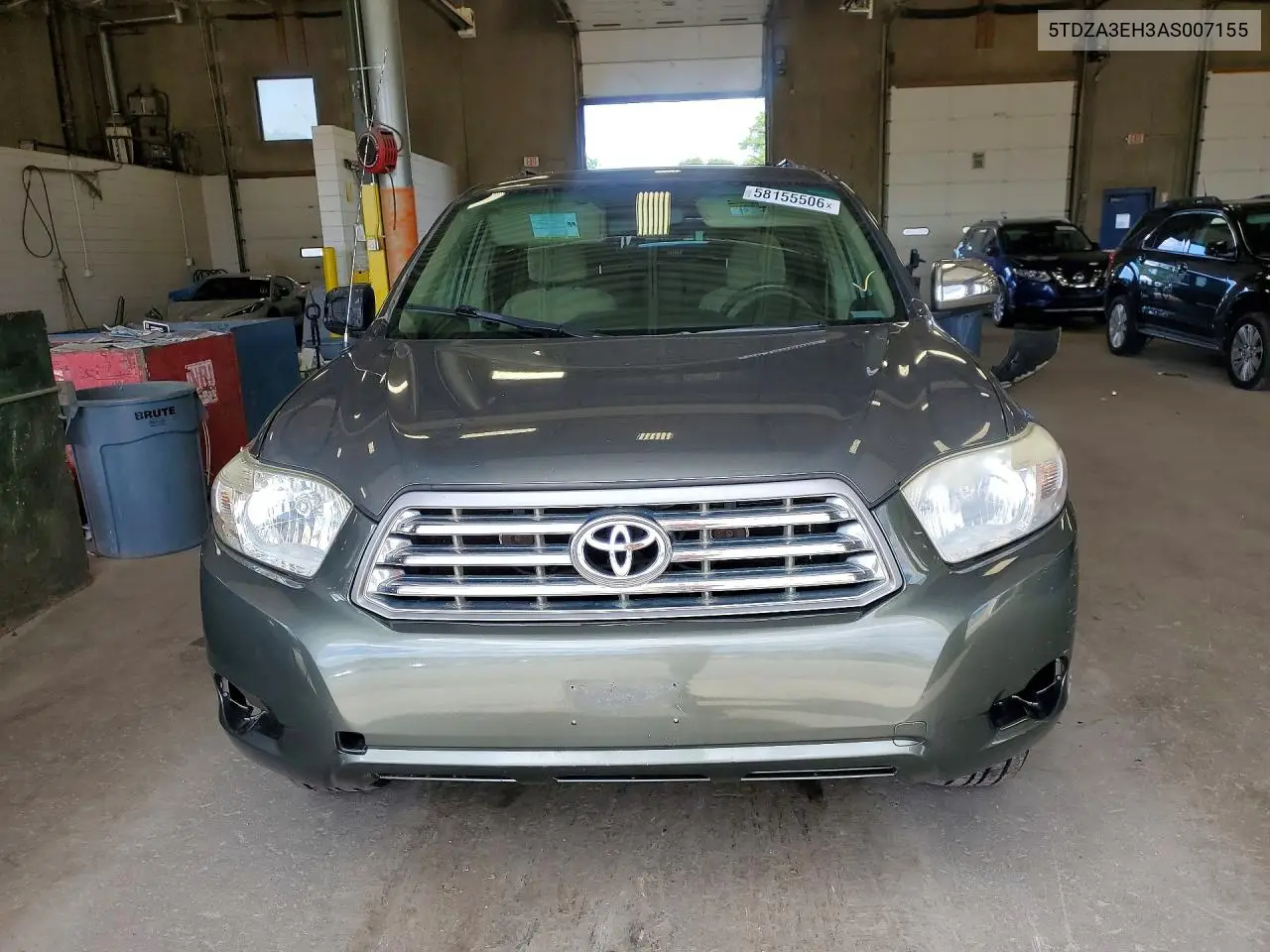 2010 Toyota Highlander Base VIN: 5TDZA3EH3AS007155 Lot: 58155506