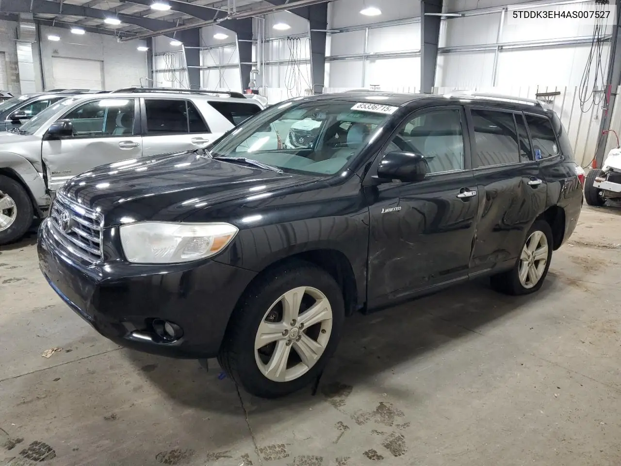 5TDDK3EH4AS007527 2010 Toyota Highlander Limited