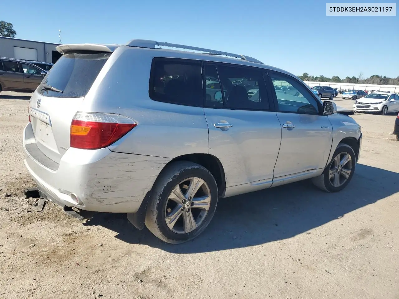 5TDDK3EH2AS021197 2010 Toyota Highlander Limited