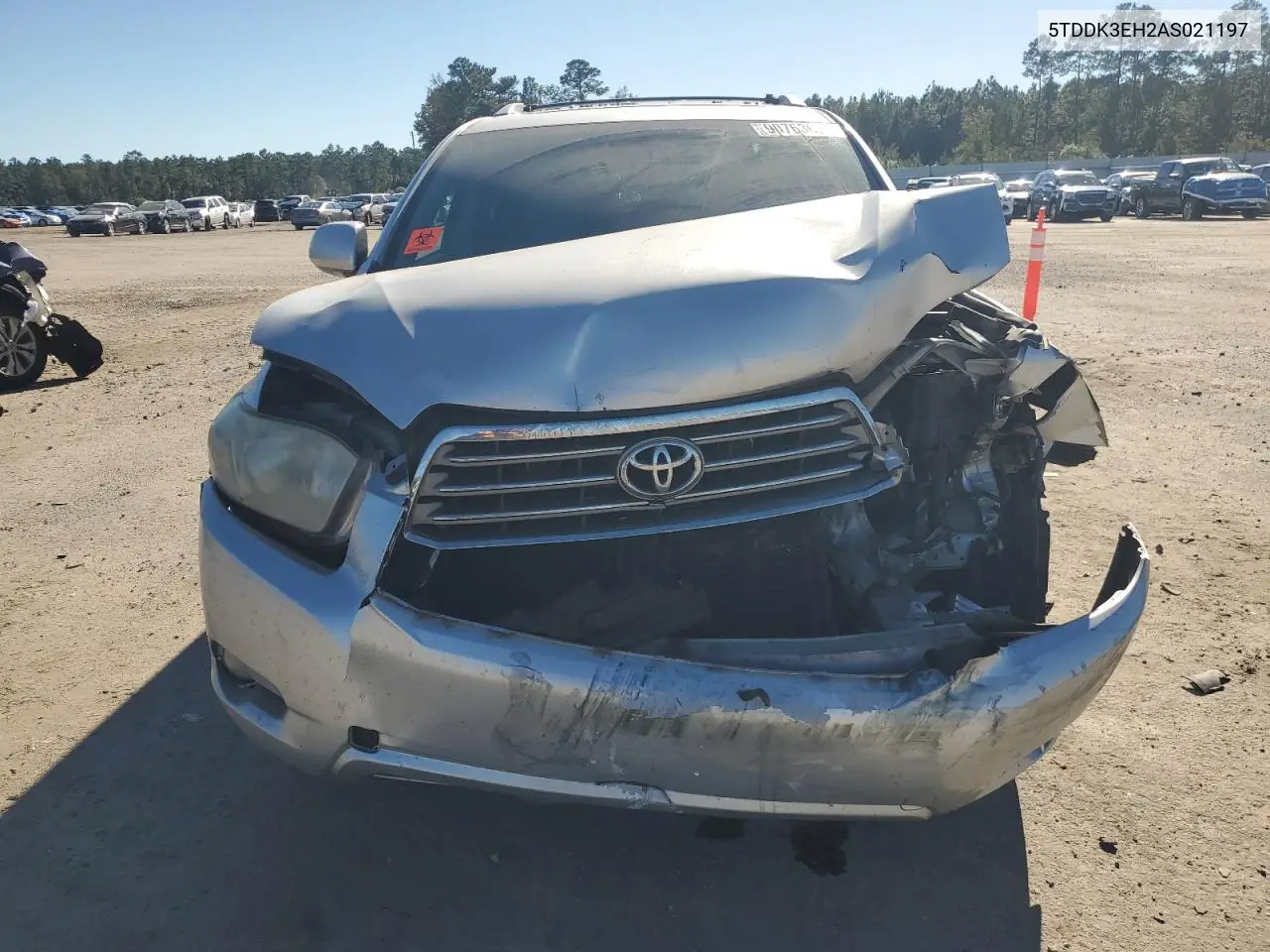 5TDDK3EH2AS021197 2010 Toyota Highlander Limited