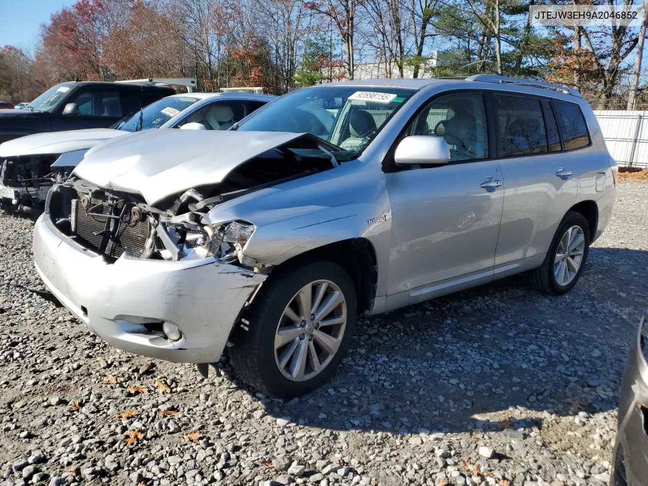 JTEJW3EH9A2046852 2010 Toyota Highlander Hybrid Limited