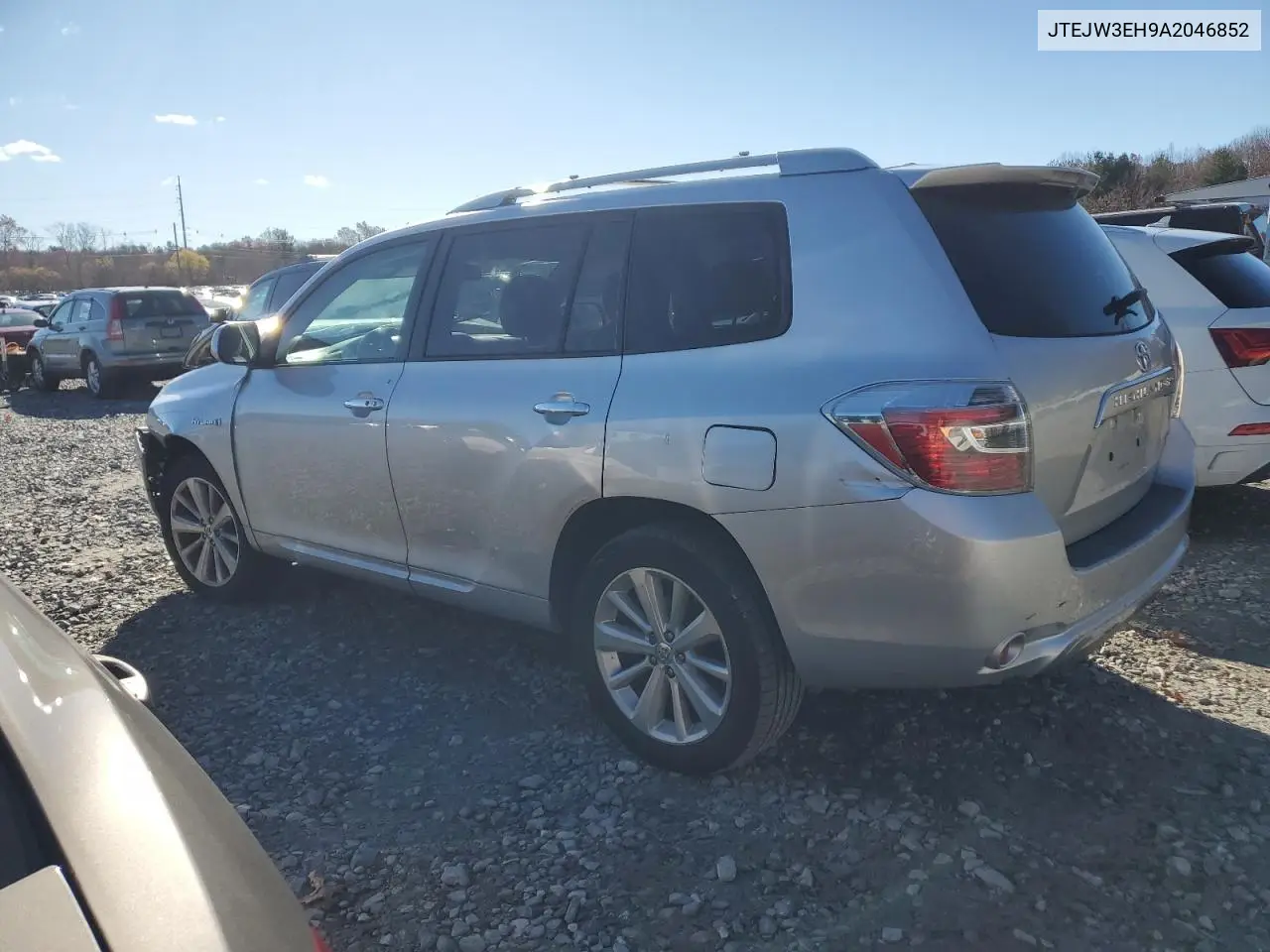 JTEJW3EH9A2046852 2010 Toyota Highlander Hybrid Limited