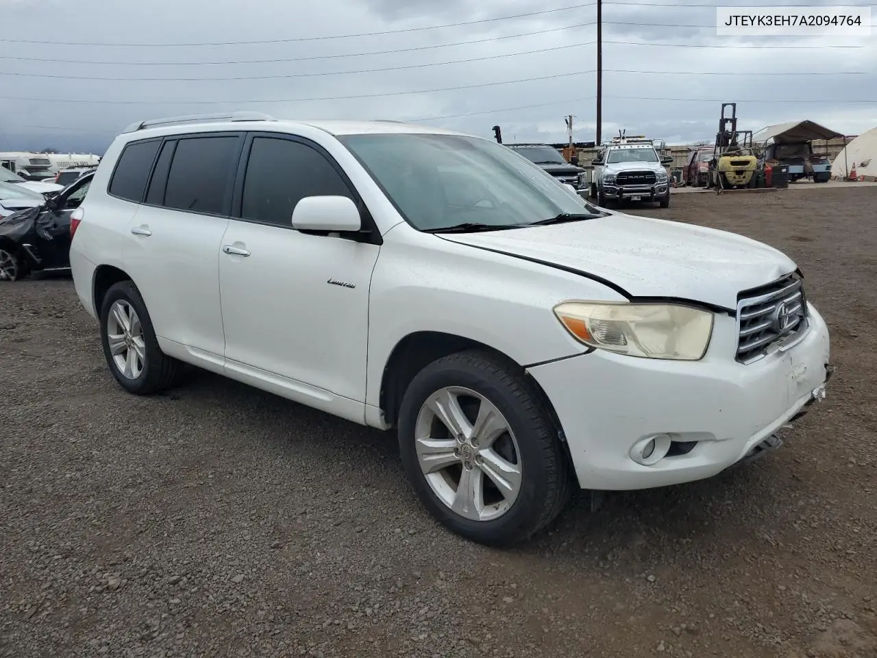 JTEYK3EH7A2094764 2010 Toyota Highlander Limited