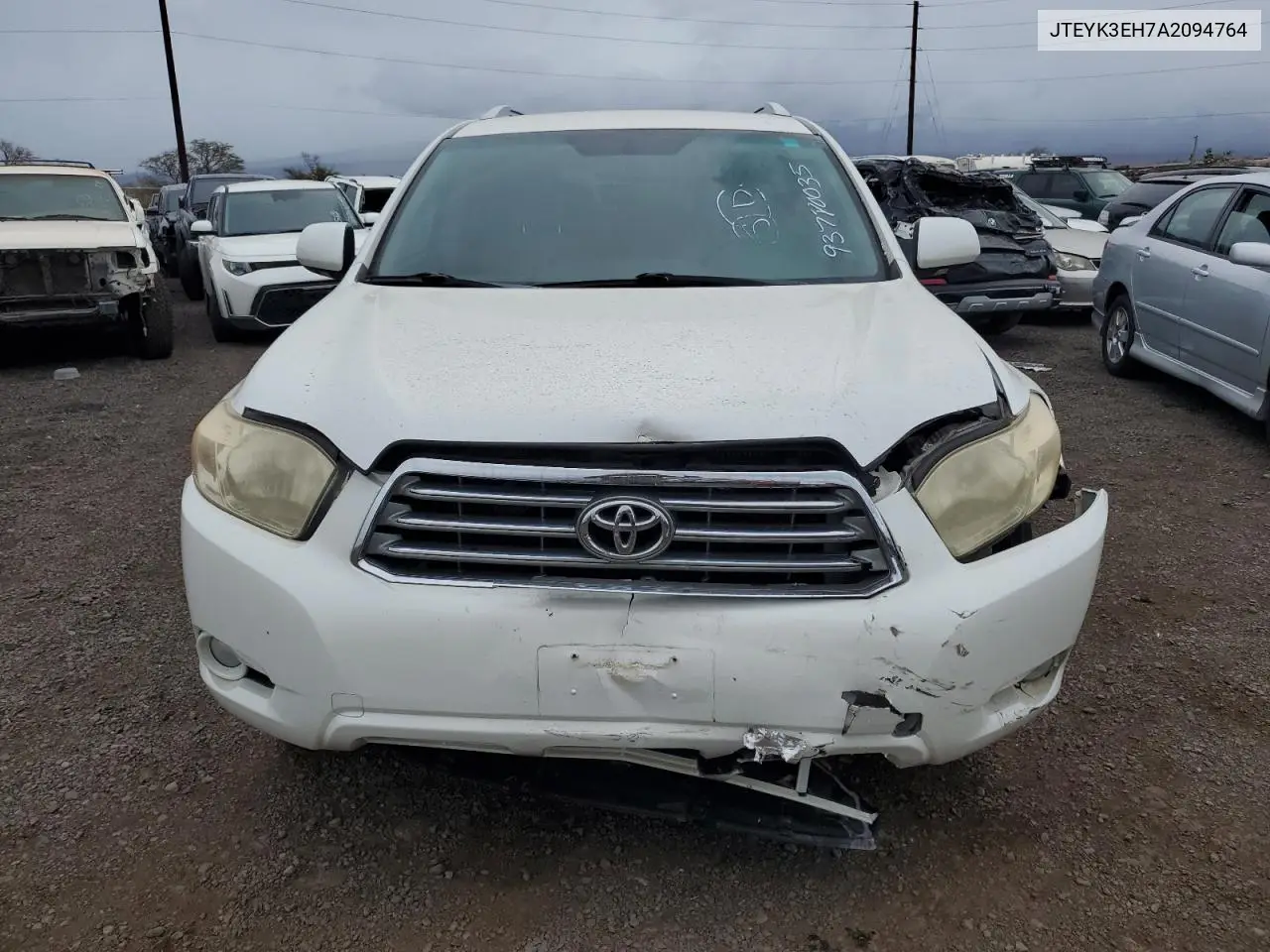 JTEYK3EH7A2094764 2010 Toyota Highlander Limited
