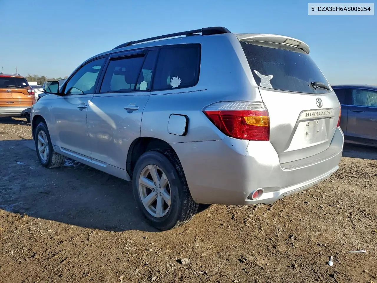 5TDZA3EH6AS005254 2010 Toyota Highlander