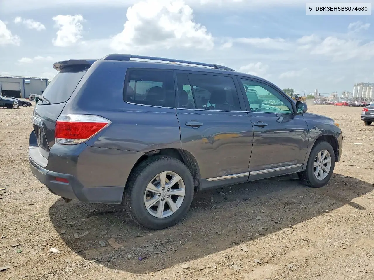 2011 Toyota Highlander Se VIN: 5TDBK3EH5BS074680 Lot: 59075246