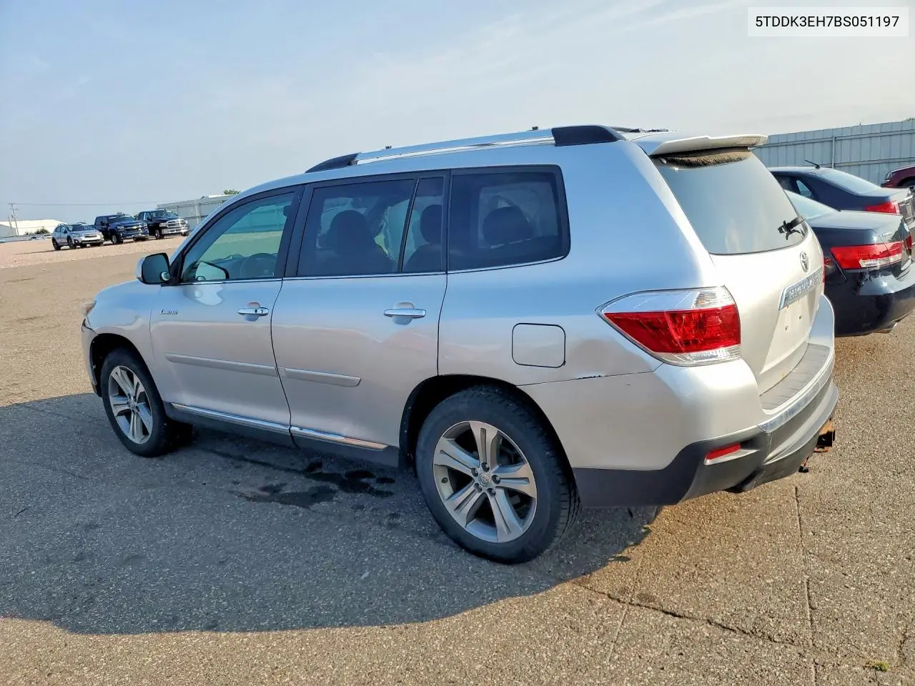 2011 Toyota Highlander Limited VIN: 5TDDK3EH7BS051197 Lot: 61688816