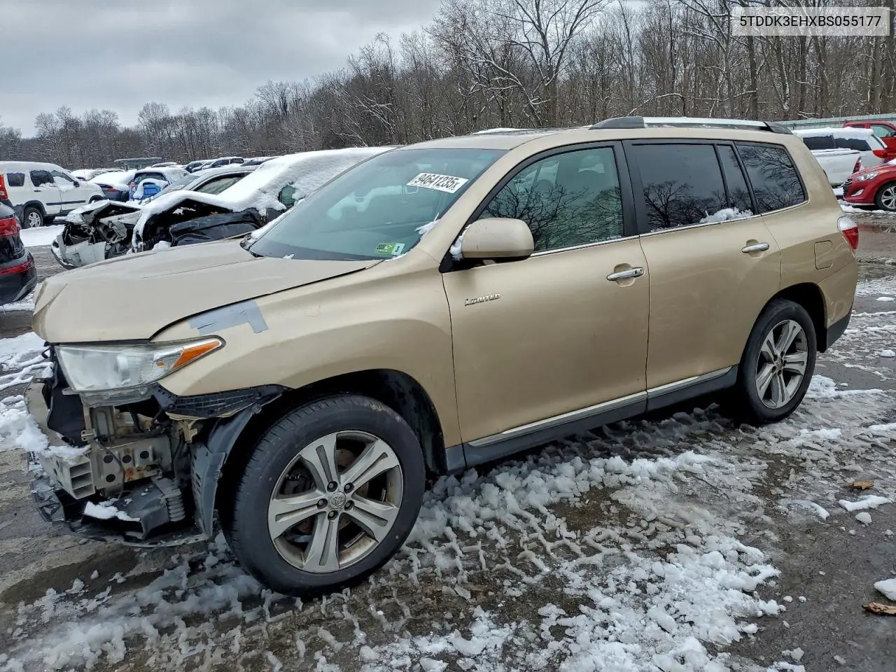5TDDK3EHXBS055177 2011 Toyota Highlander Limited