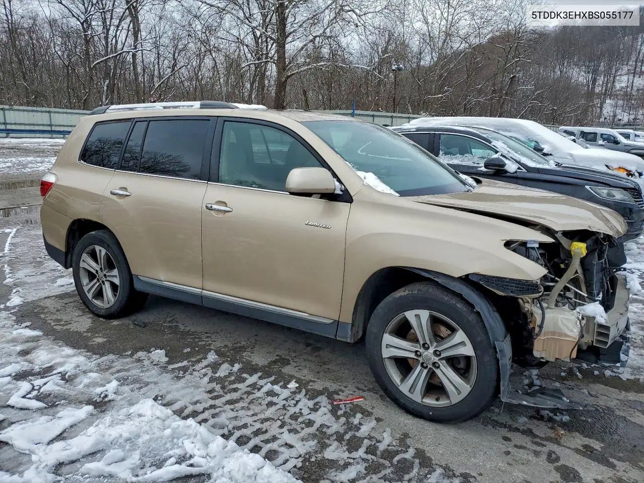 5TDDK3EHXBS055177 2011 Toyota Highlander Limited