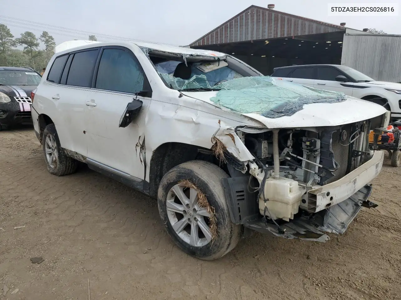 5TDZA3EH2CS026816 2012 Toyota Highlander Base