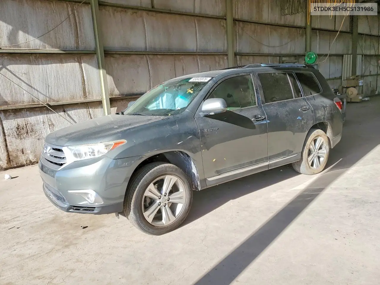 2012 Toyota Highlander Limited VIN: 5TDDK3EH5CS131986 Lot: 55845976