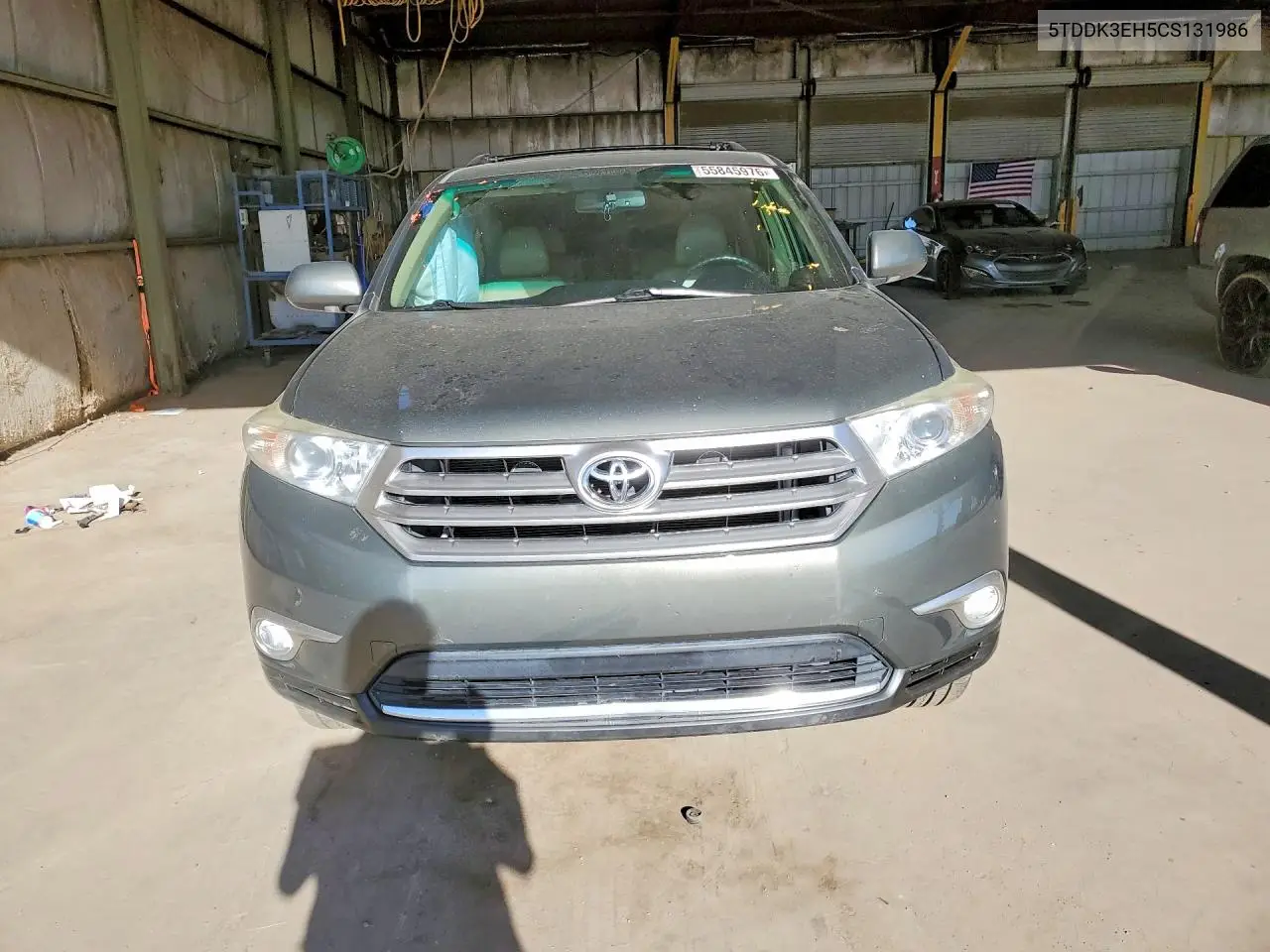 2012 Toyota Highlander Limited VIN: 5TDDK3EH5CS131986 Lot: 55845976