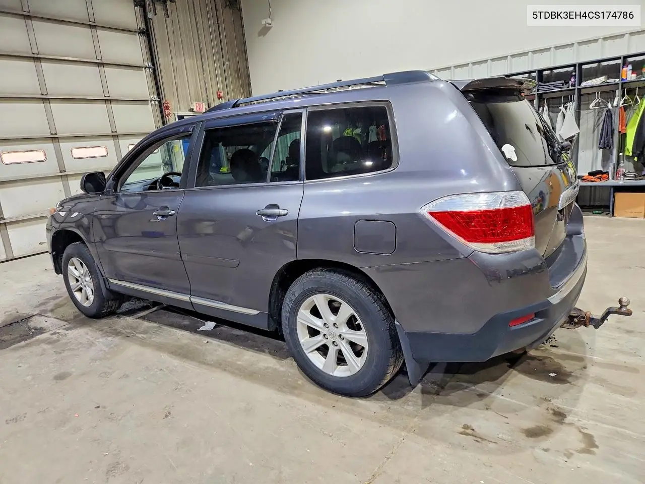 2012 Toyota Highlander Se VIN: 5TDBK3EH4CS174786 Lot: 57485596