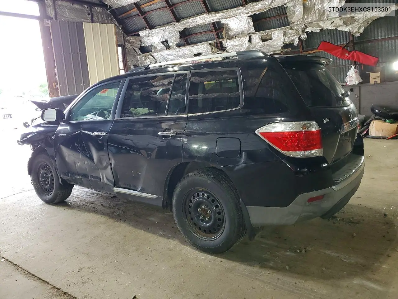 2012 Toyota Highlander Limited VIN: 5TDDK3EHXCS153501 Lot: 59976746