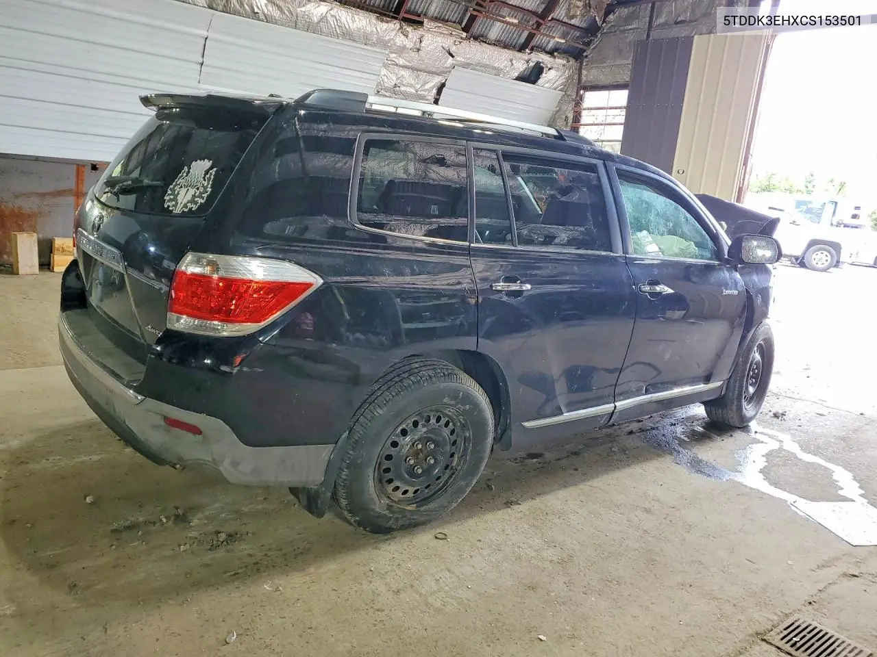 2012 Toyota Highlander Limited VIN: 5TDDK3EHXCS153501 Lot: 59976746