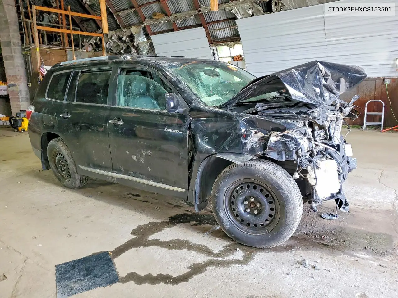 2012 Toyota Highlander Limited VIN: 5TDDK3EHXCS153501 Lot: 59976746