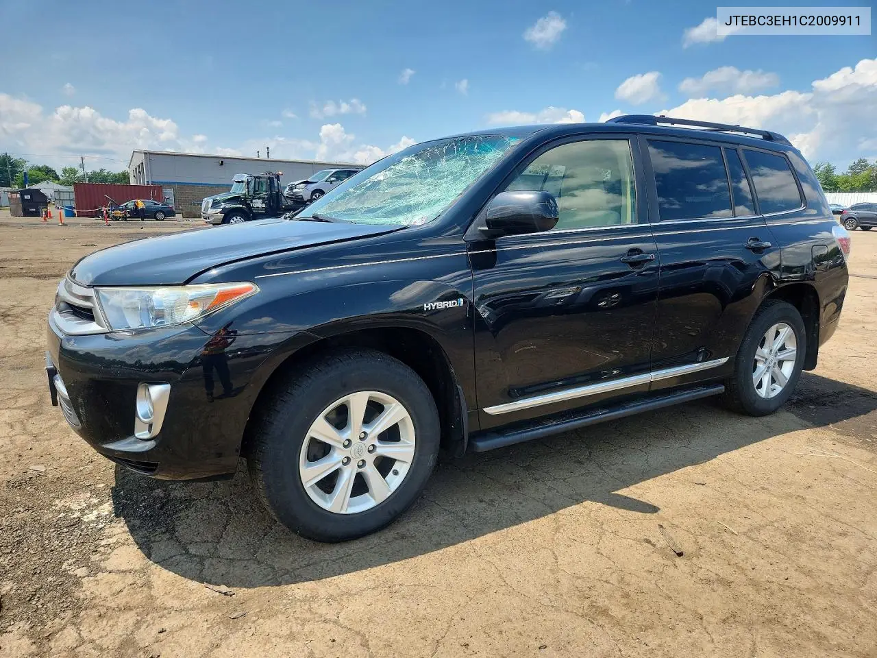 2012 Toyota Highlander Hybrid VIN: JTEBC3EH1C2009911 Lot: 61633686