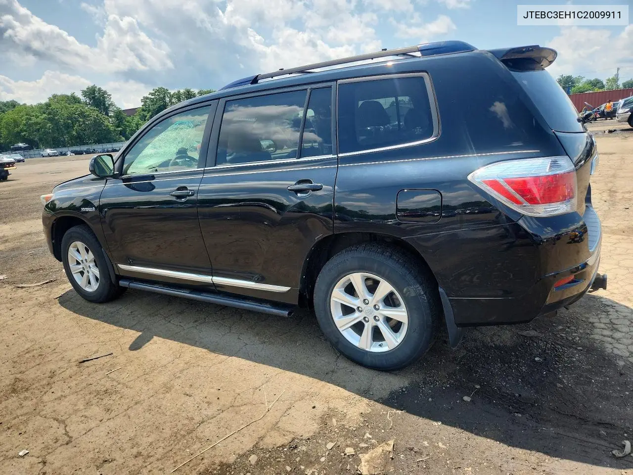 2012 Toyota Highlander Hybrid VIN: JTEBC3EH1C2009911 Lot: 61633686