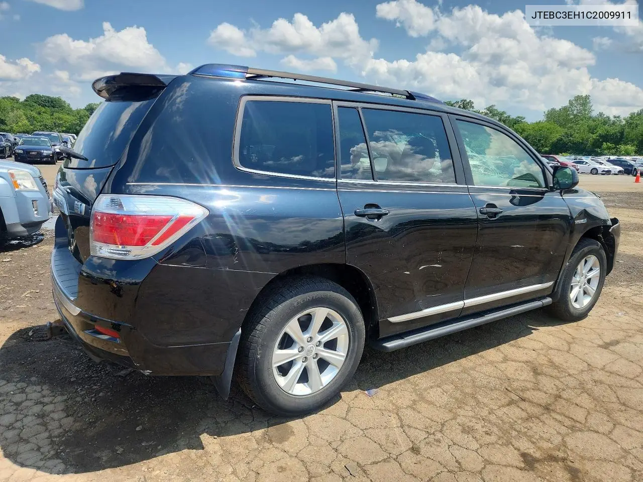 2012 Toyota Highlander Hybrid VIN: JTEBC3EH1C2009911 Lot: 61633686