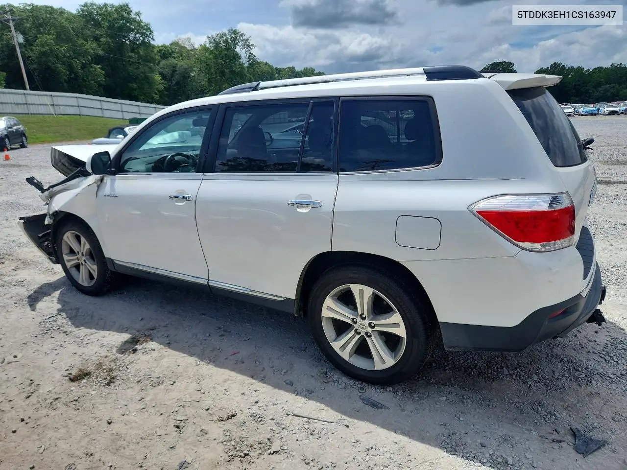 2012 Toyota Highlander Limited VIN: 5TDDK3EH1CS163947 Lot: 61819246
