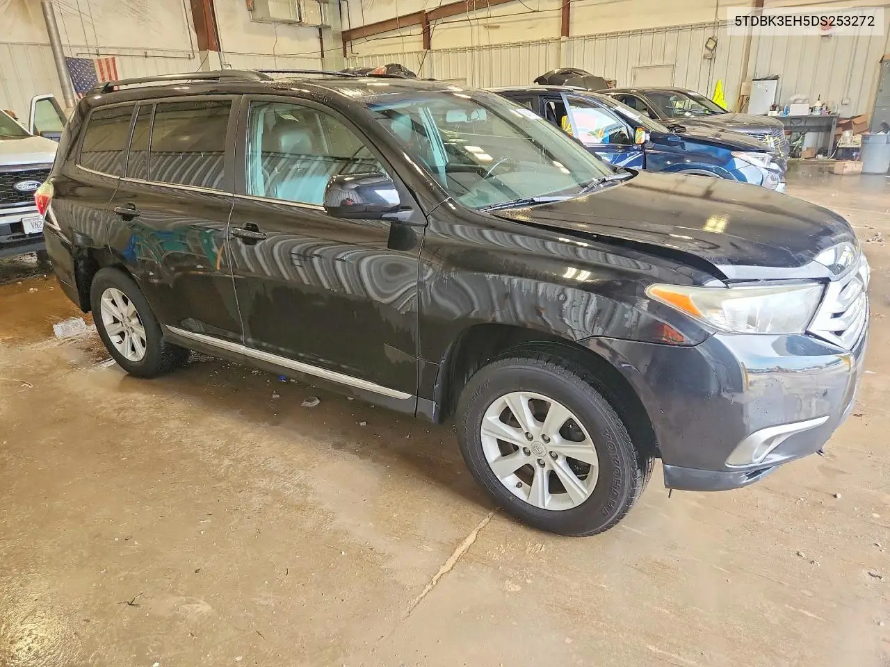 2013 Toyota Highlander Se VIN: 5TDBK3EH5DS253272 Lot: 58473186