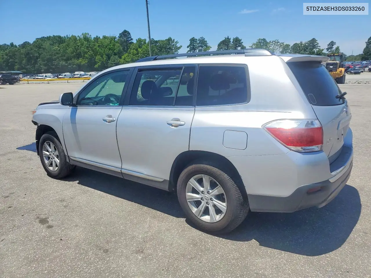 2013 Toyota Highlander VIN: 5TDZA3EH3DS033260 Lot: 59122616