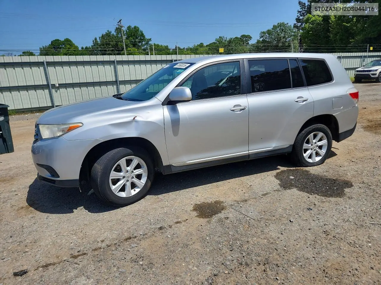 2013 Toyota Highlander Base VIN: 5TDZA3EH2DS044816 Lot: 61663416