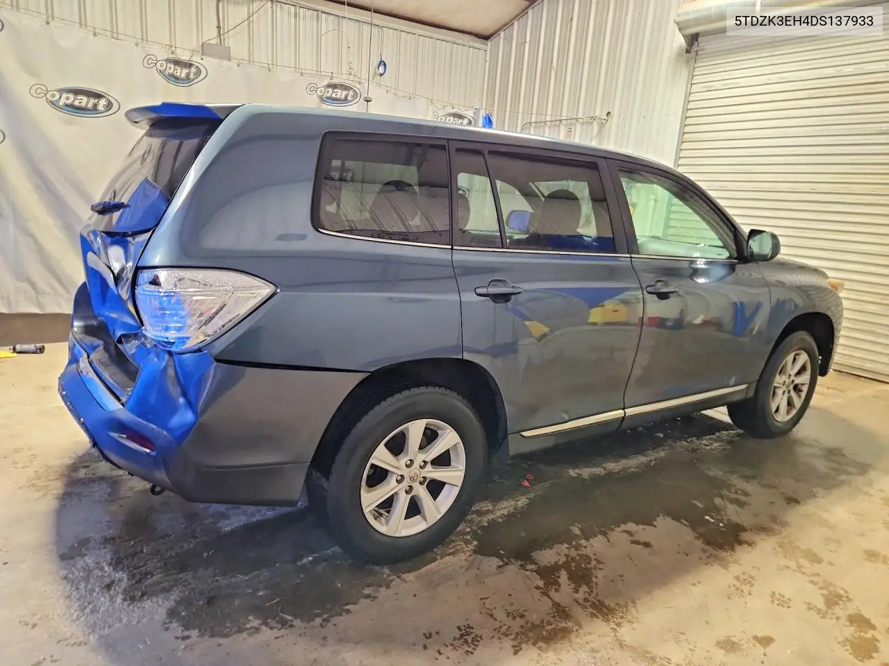 2013 Toyota Highlander Base VIN: 5TDZK3EH4DS137933 Lot: 61774946