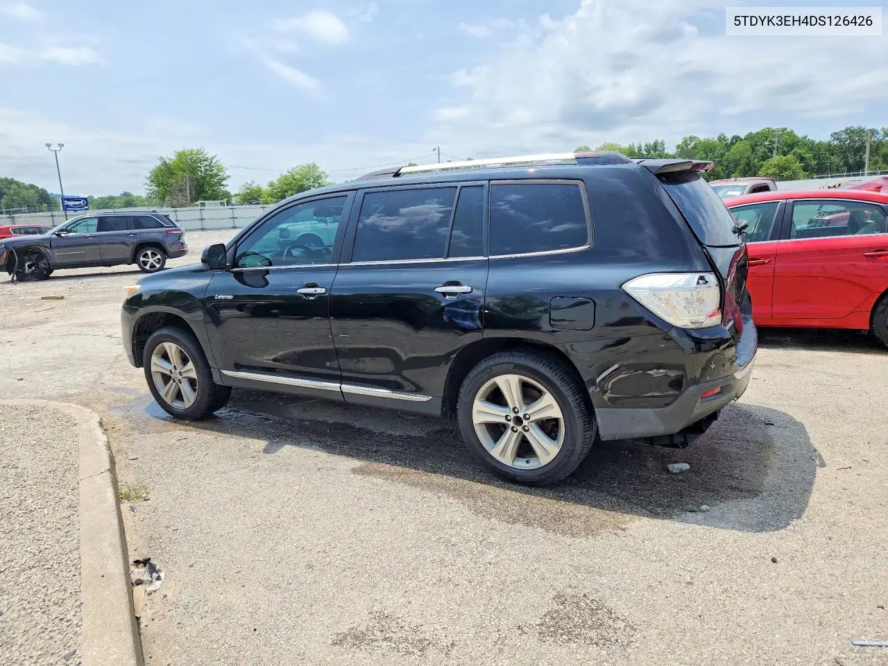 2013 Toyota Highlander Limited VIN: 5TDYK3EH4DS126426 Lot: 61783766