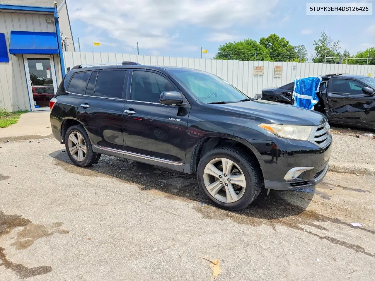 2013 Toyota Highlander Limited VIN: 5TDYK3EH4DS126426 Lot: 61783766