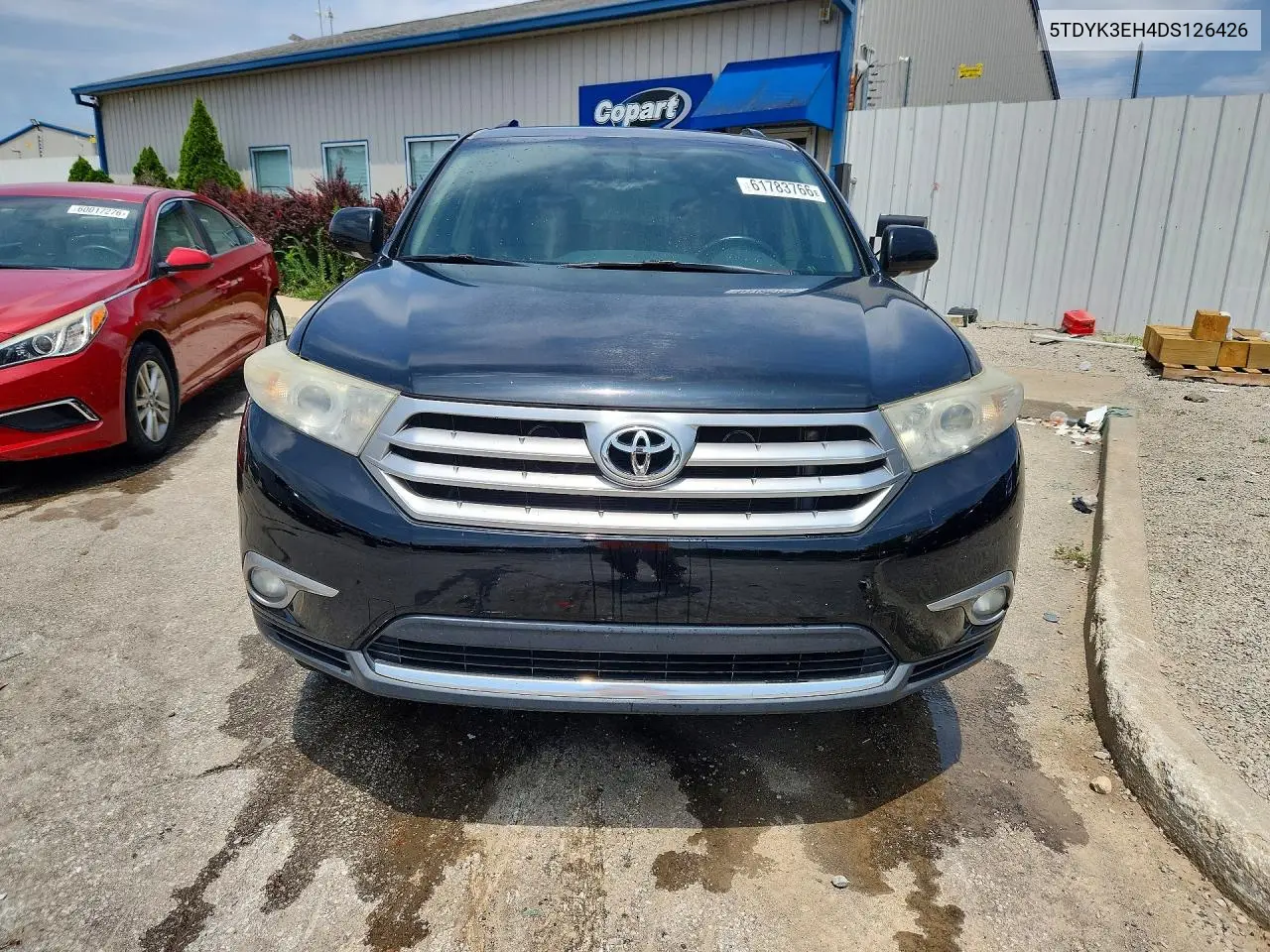 2013 Toyota Highlander Limited VIN: 5TDYK3EH4DS126426 Lot: 61783766