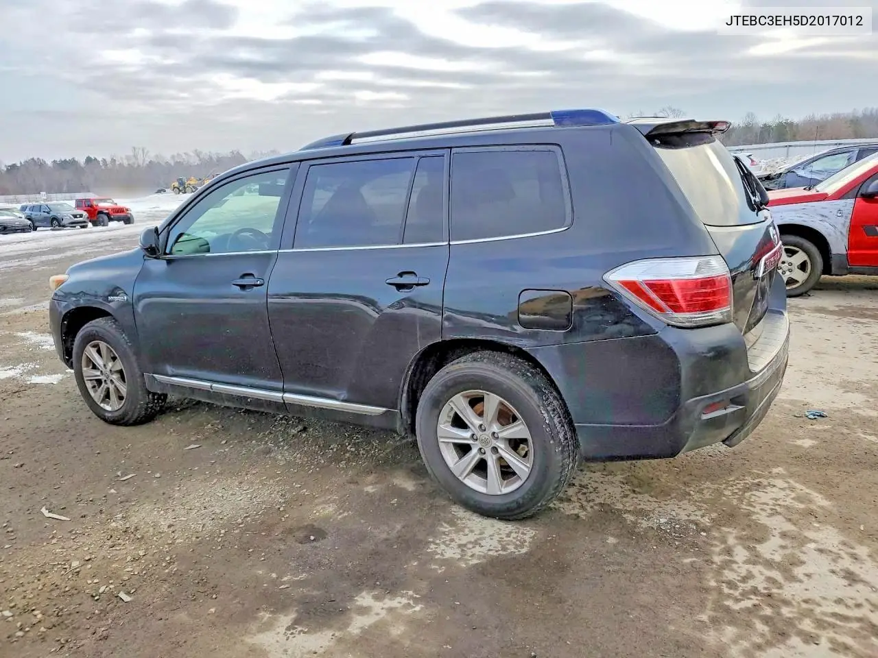 JTEBC3EH5D2017012 2013 Toyota Highlander Hybrid