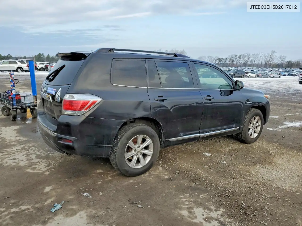JTEBC3EH5D2017012 2013 Toyota Highlander Hybrid