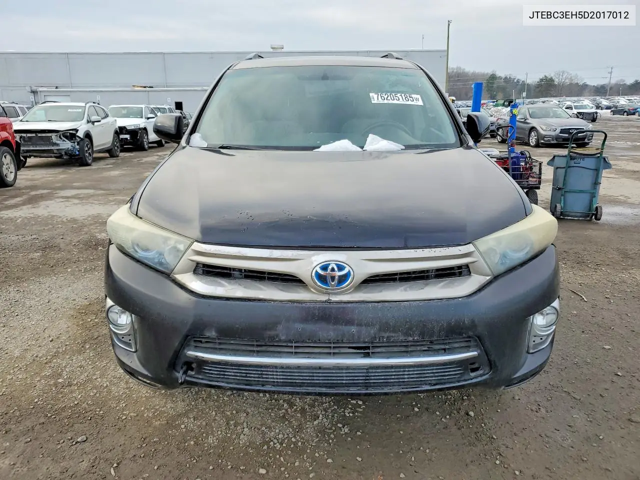 JTEBC3EH5D2017012 2013 Toyota Highlander Hybrid