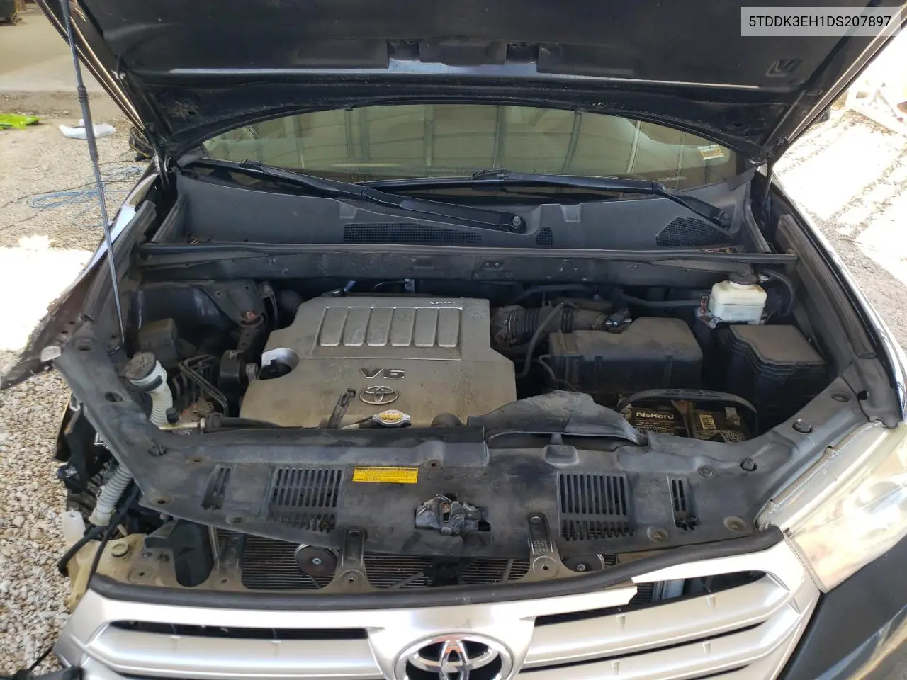 5TDDK3EH1DS207897 2013 Toyota Highlander Limited