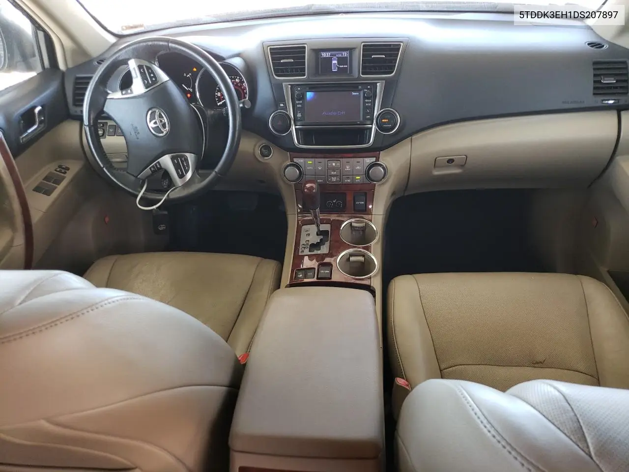 5TDDK3EH1DS207897 2013 Toyota Highlander Limited